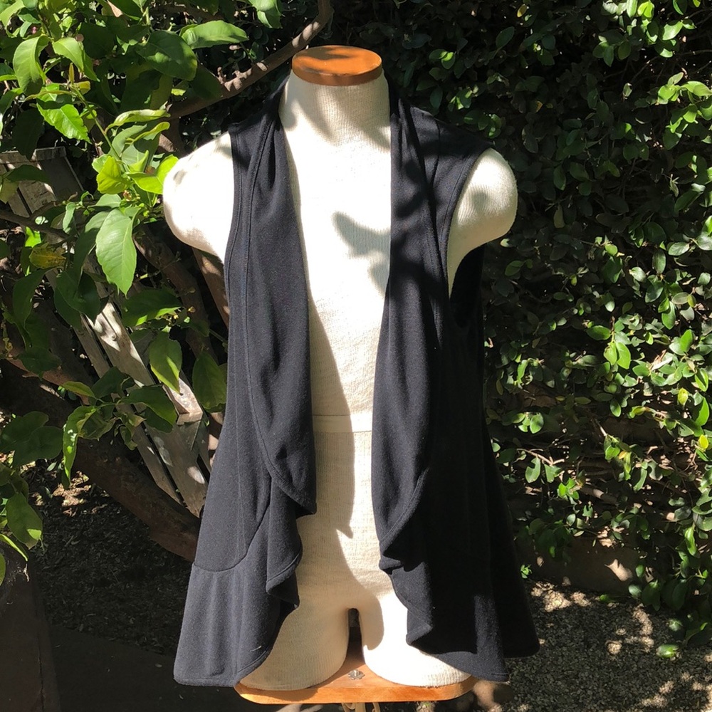 KAKTUS Black Open Vest size L - Picture 2 of 5